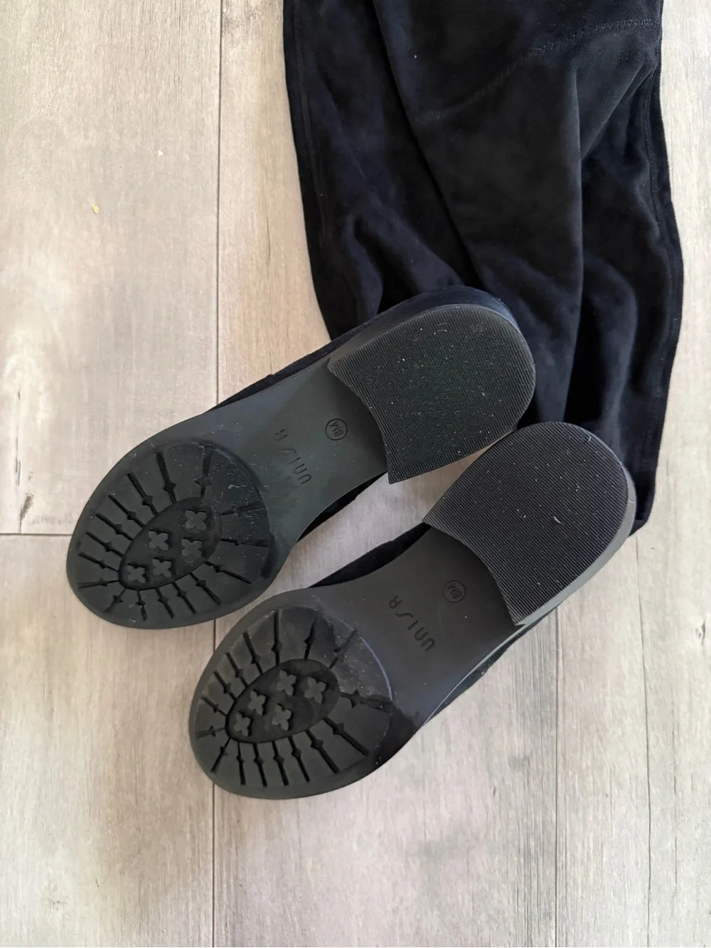 UNISA Over-the-Knee Black Boots